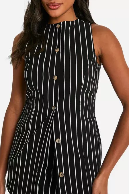 Lydia Super Stretch Pinstripe Set