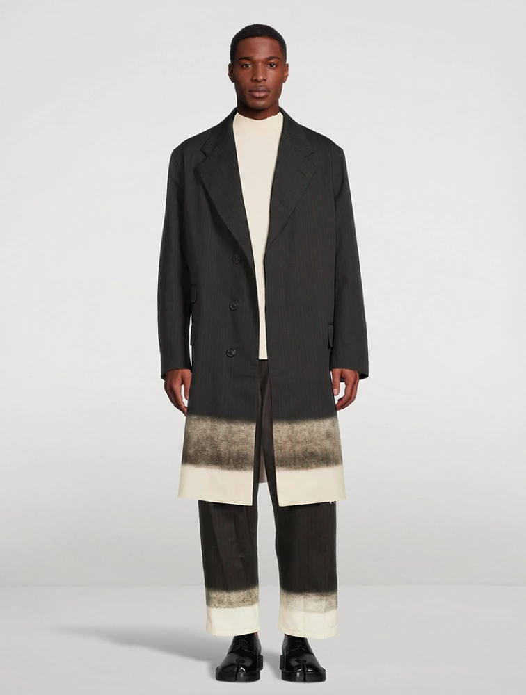 MAISON MARGIELA Cotton Ombre Coat