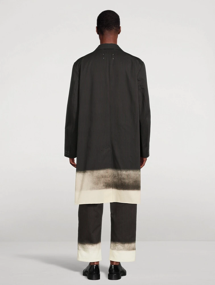 MAISON MARGIELA Cotton Ombre Coat