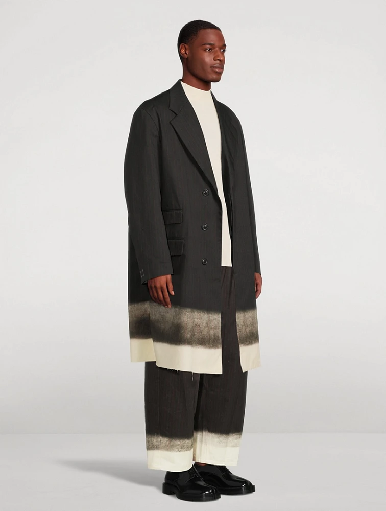 MAISON MARGIELA Cotton Ombre Coat