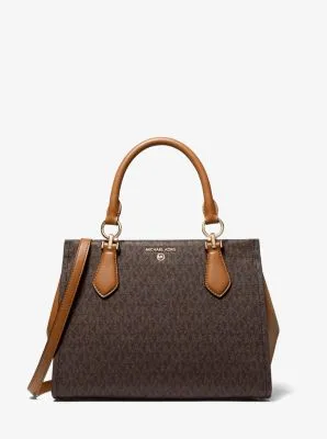 Marilyn Medium Logo Satchel