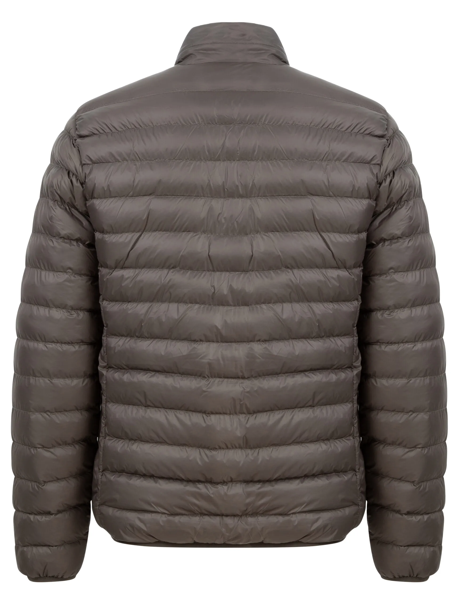 Men’s Quilted Padded Puffer Jacket Funnel Neck Bubble Coat