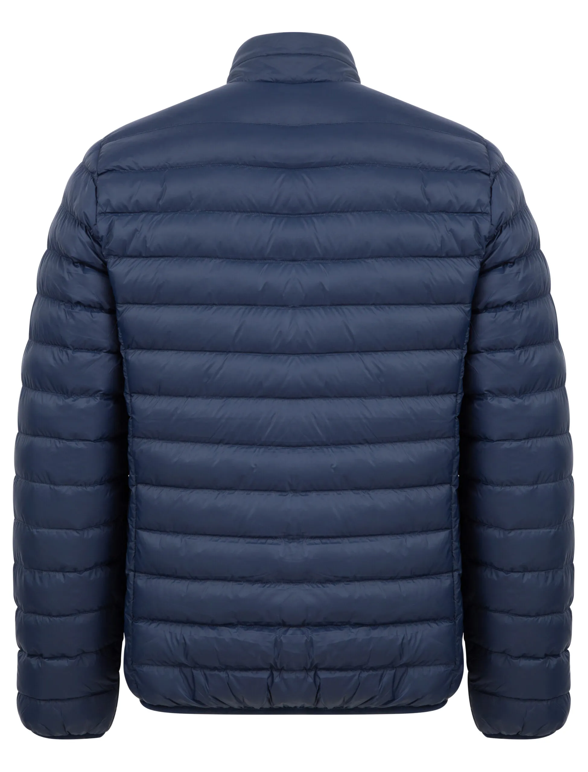 Men’s Quilted Padded Puffer Jacket Funnel Neck Bubble Coat