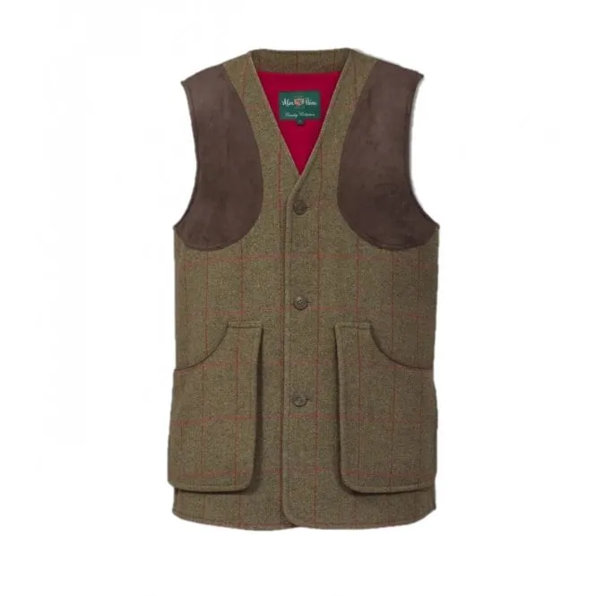 Mens Combrook Tweed Shooting Waistcoat