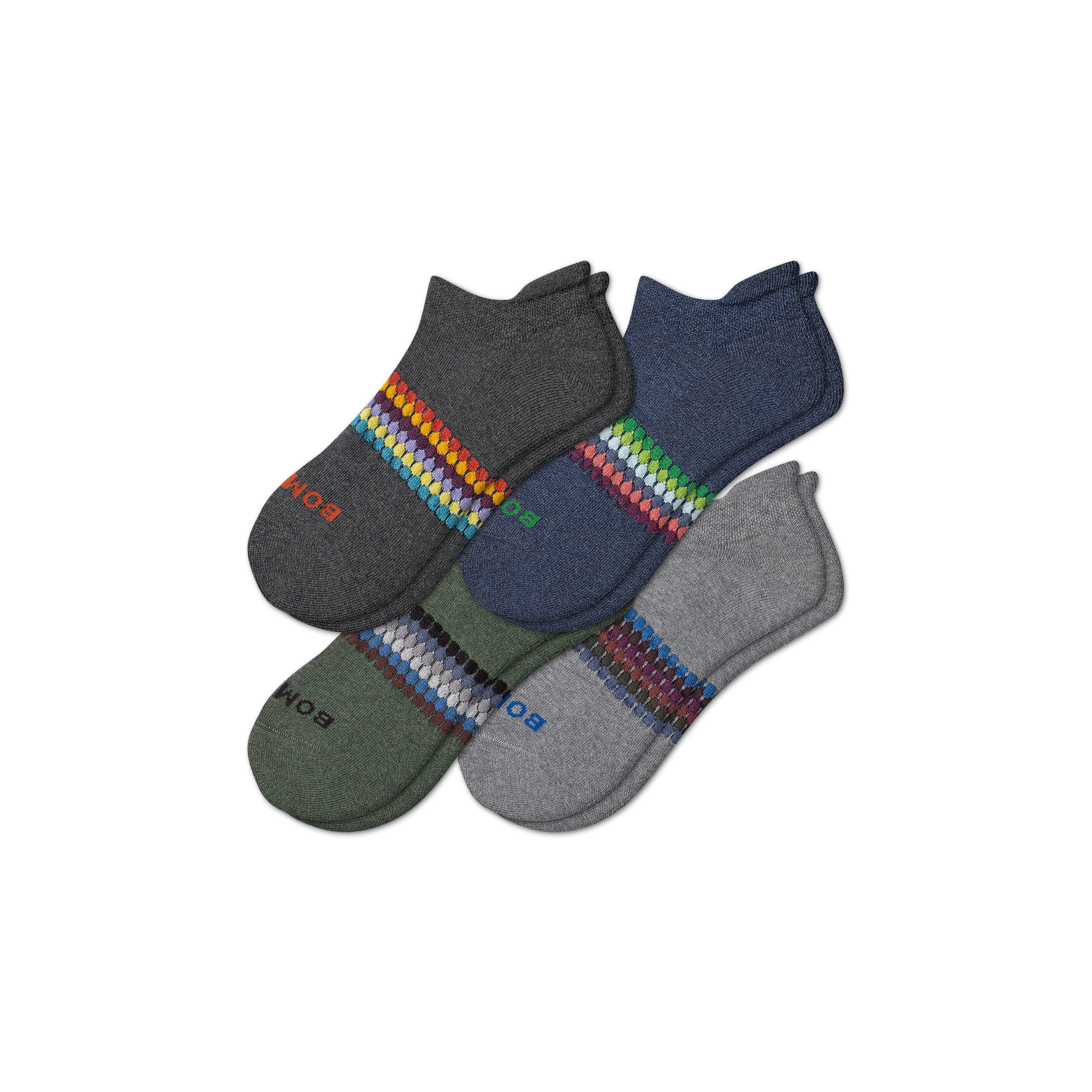 Men's Sunset Stripe Ankle Sock 4-Pack