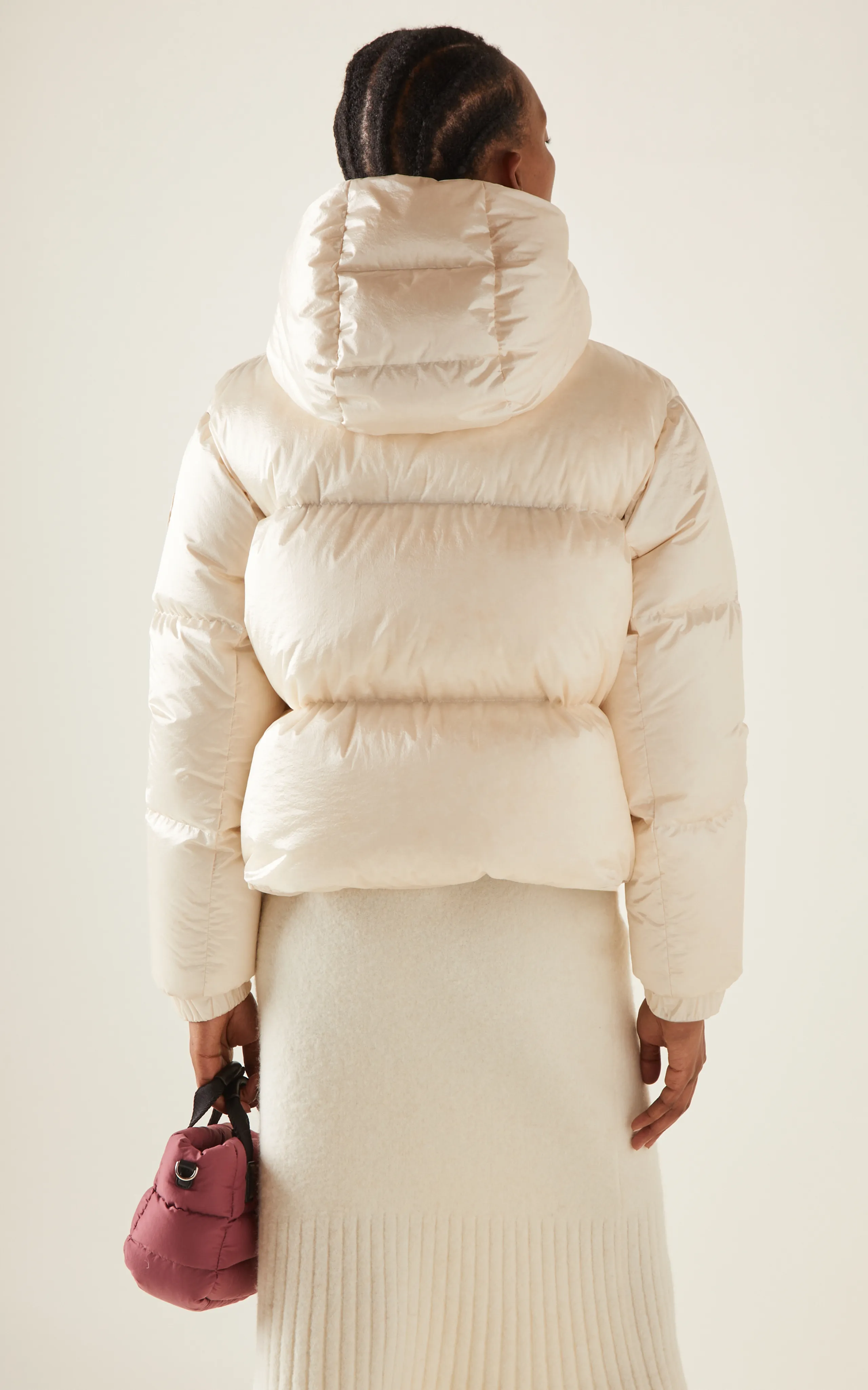 Moncler Briancon Technical Organza Down Jacket