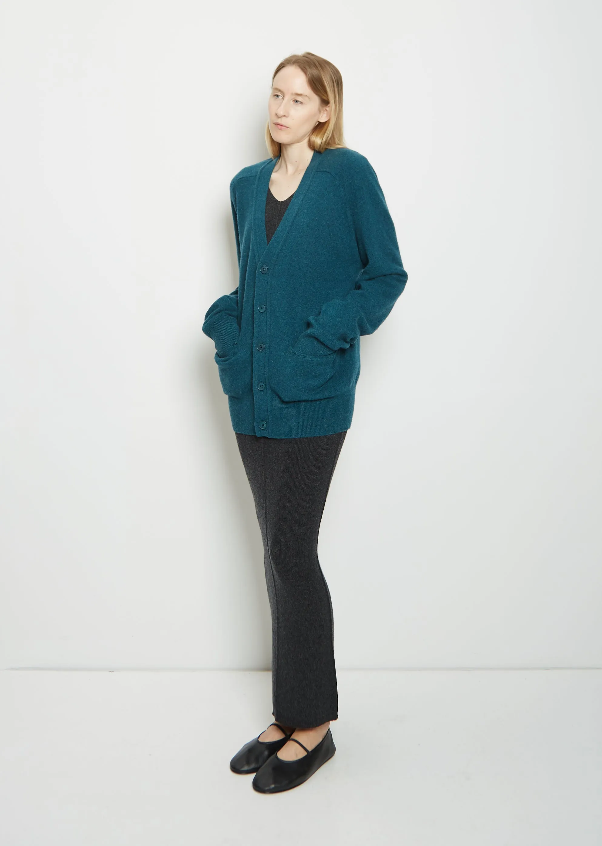 n°185 Feike Cardigan — Pine