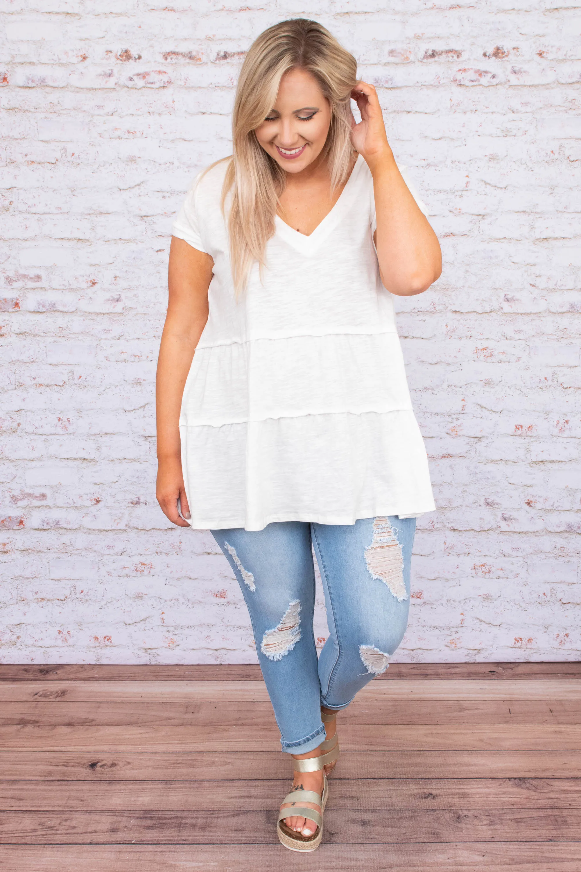 Once A Day Tunic, Off White