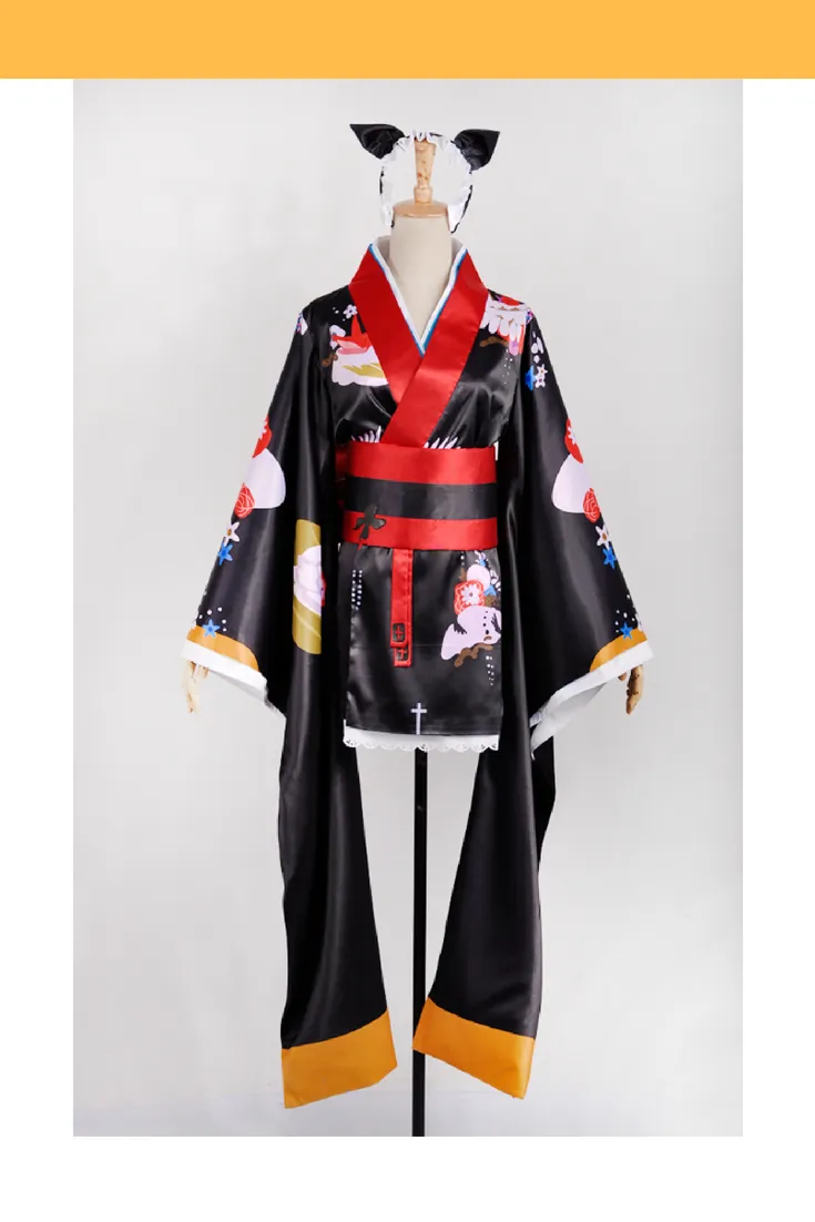 Oriemo Ruri Goko Kimono Cosplay Costume