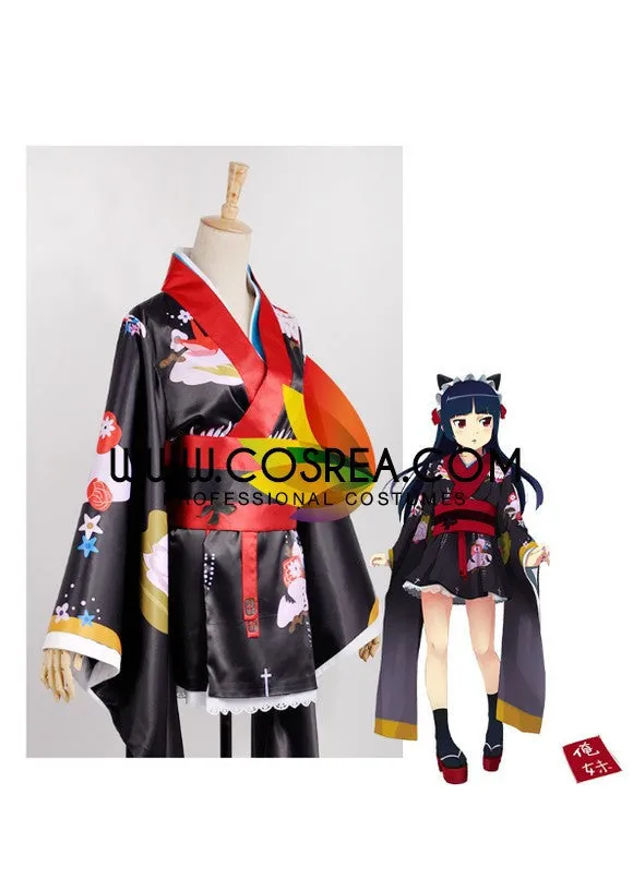 Oriemo Ruri Goko Kimono Cosplay Costume