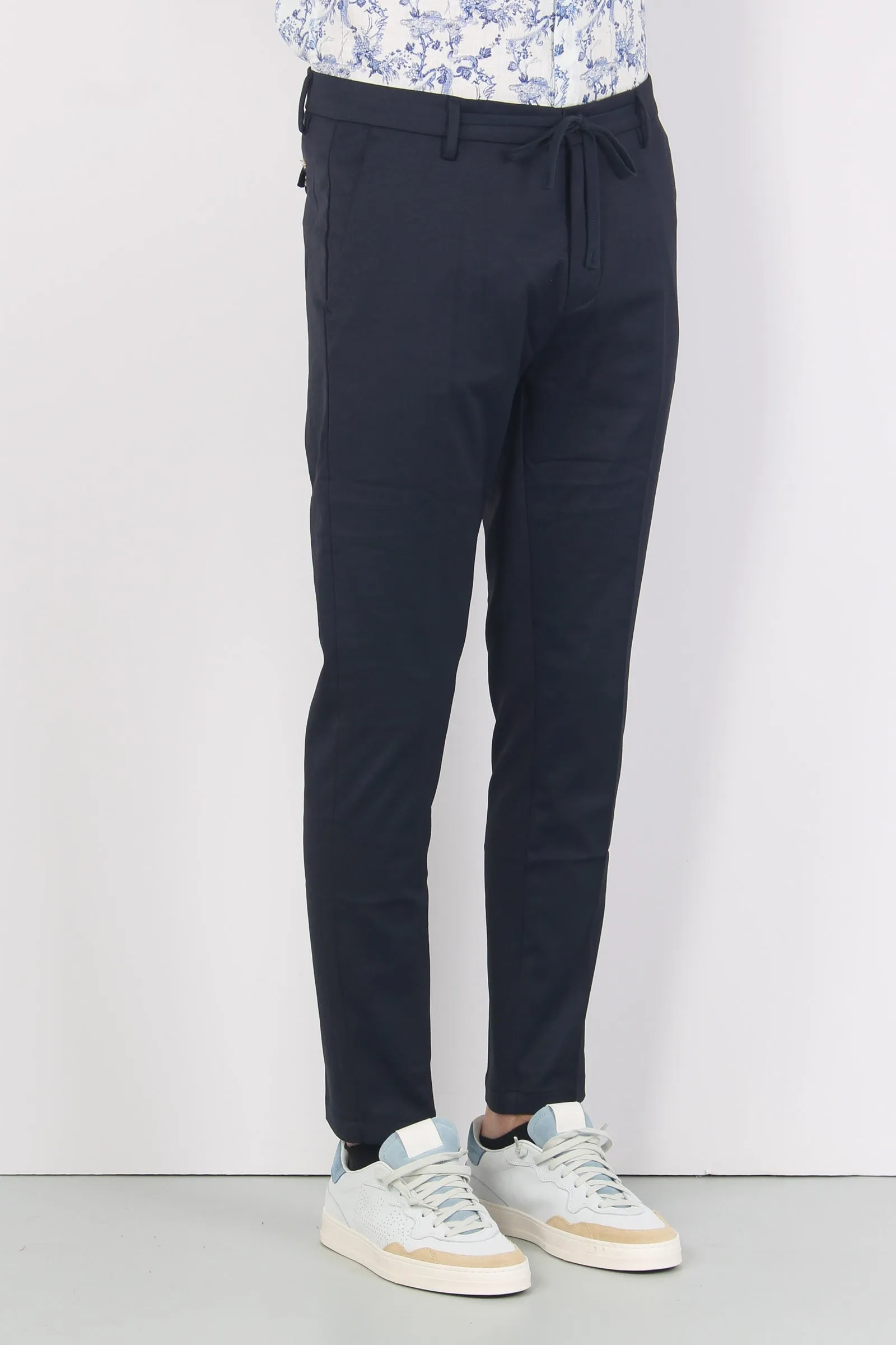 Pantalone Tessuto Tecnico Navy