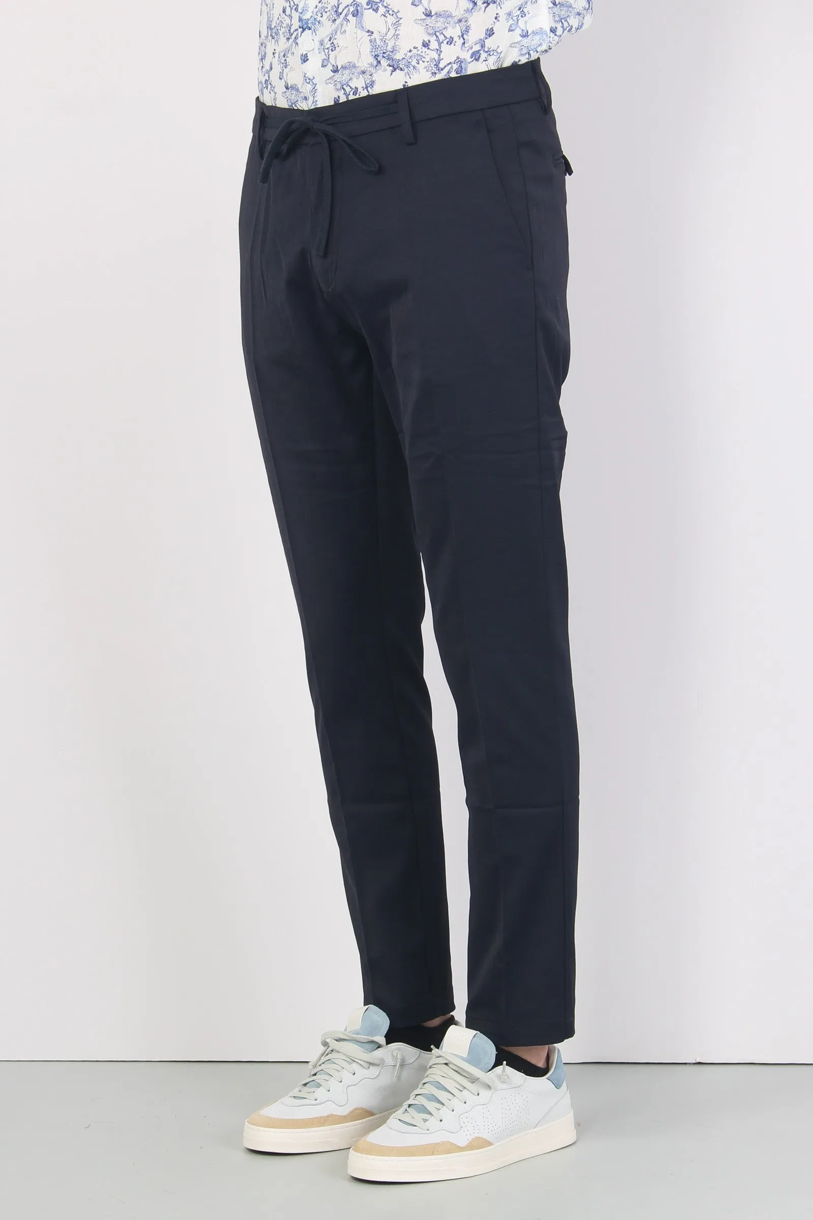 Pantalone Tessuto Tecnico Navy