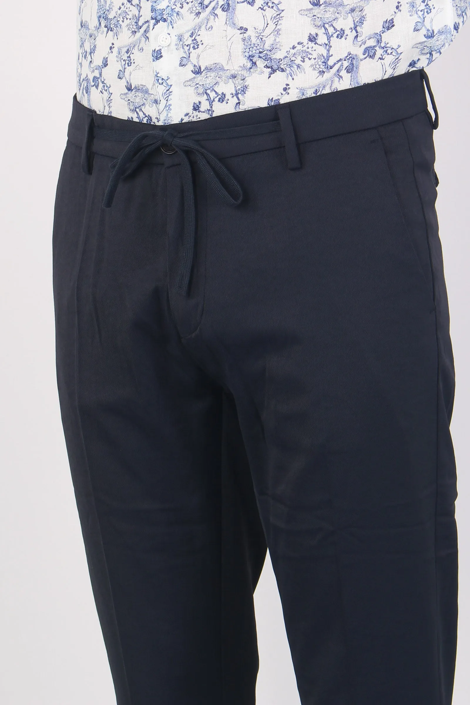 Pantalone Tessuto Tecnico Navy