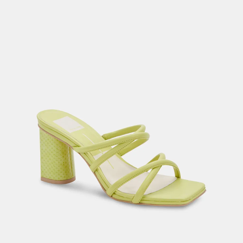 PATSI HEELS LIGHT GREEN LEATHER– Dolce Vita 6764735037506