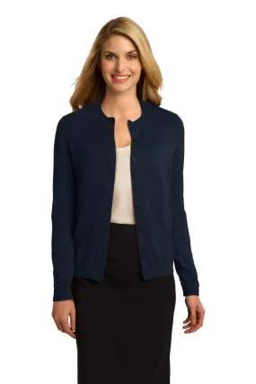 Port Authority LSW287    Ladies Cardigan Sweater SKU: LSW287