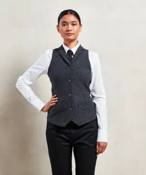 Premier Women's herringbone waistcoat