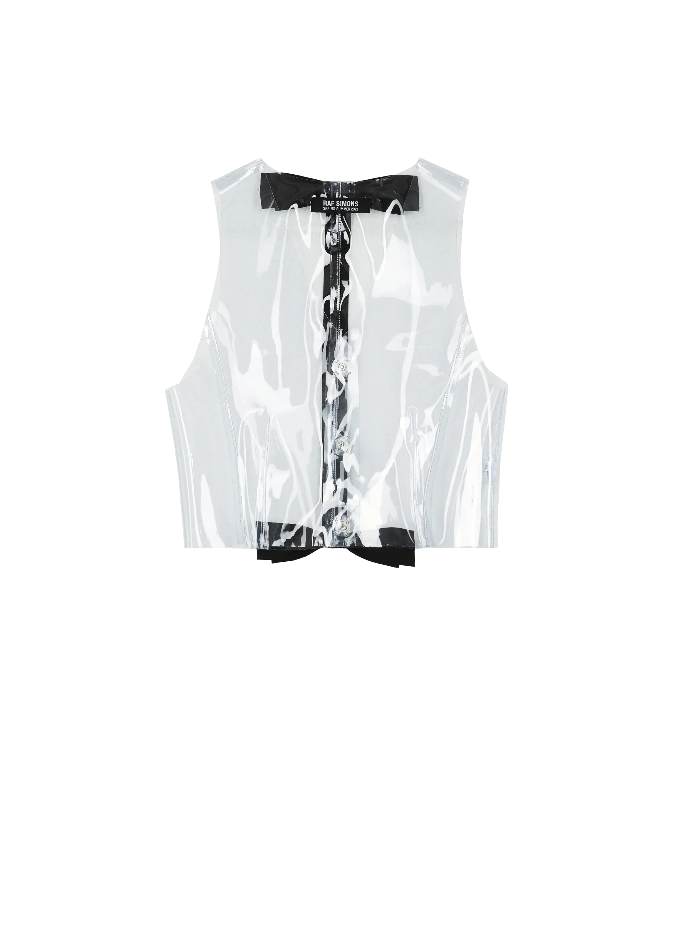 Raf simons  PVC gilet 