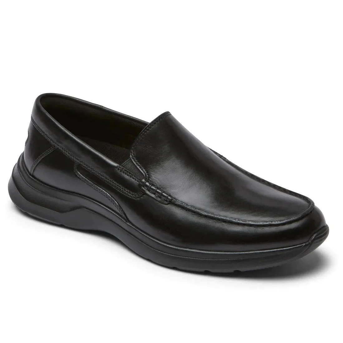 Rockport Mens Patterson Moc Toe Slip On Oxfords