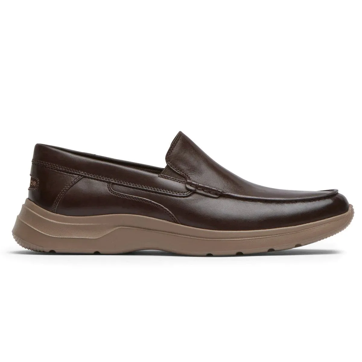 Rockport Mens Patterson Moc Toe Slip On Oxfords