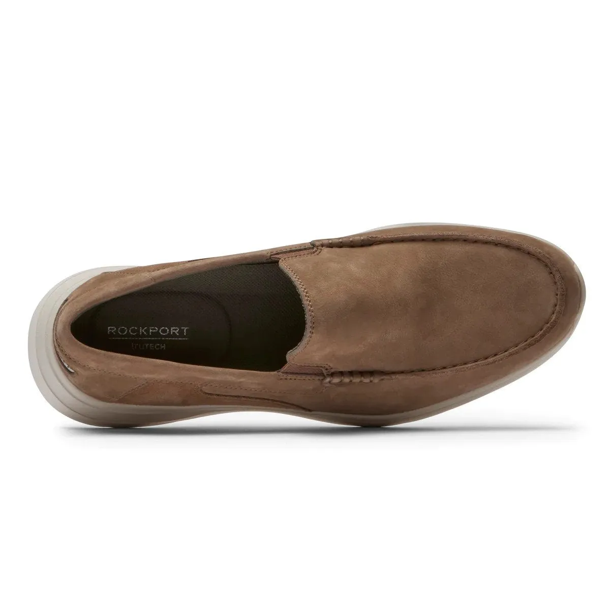 Rockport Mens Patterson Moc Toe Slip On Oxfords