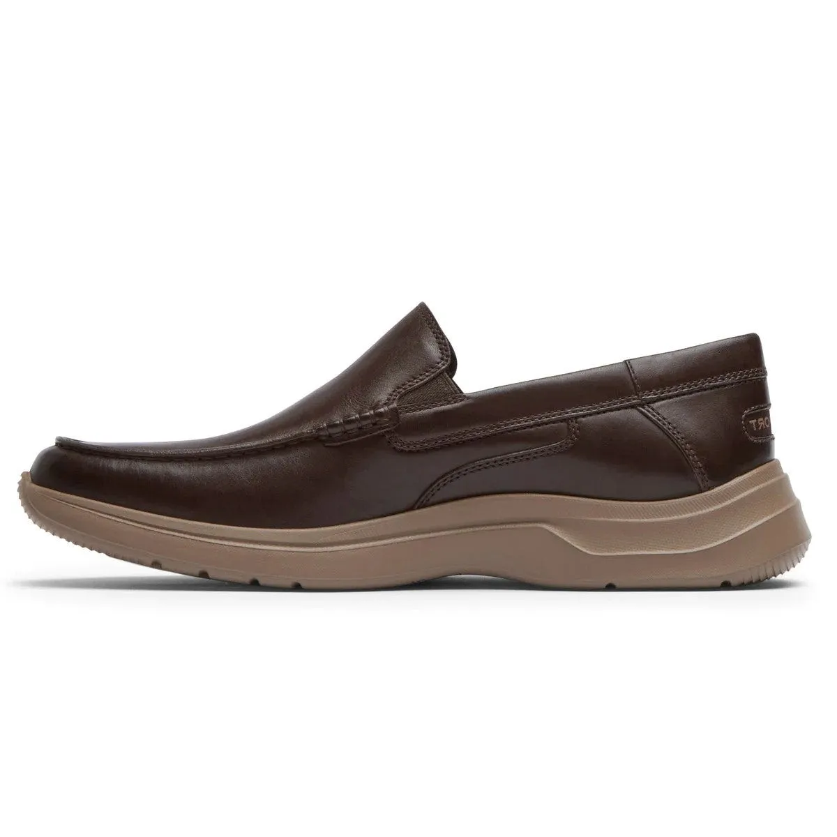 Rockport Mens Patterson Moc Toe Slip On Oxfords