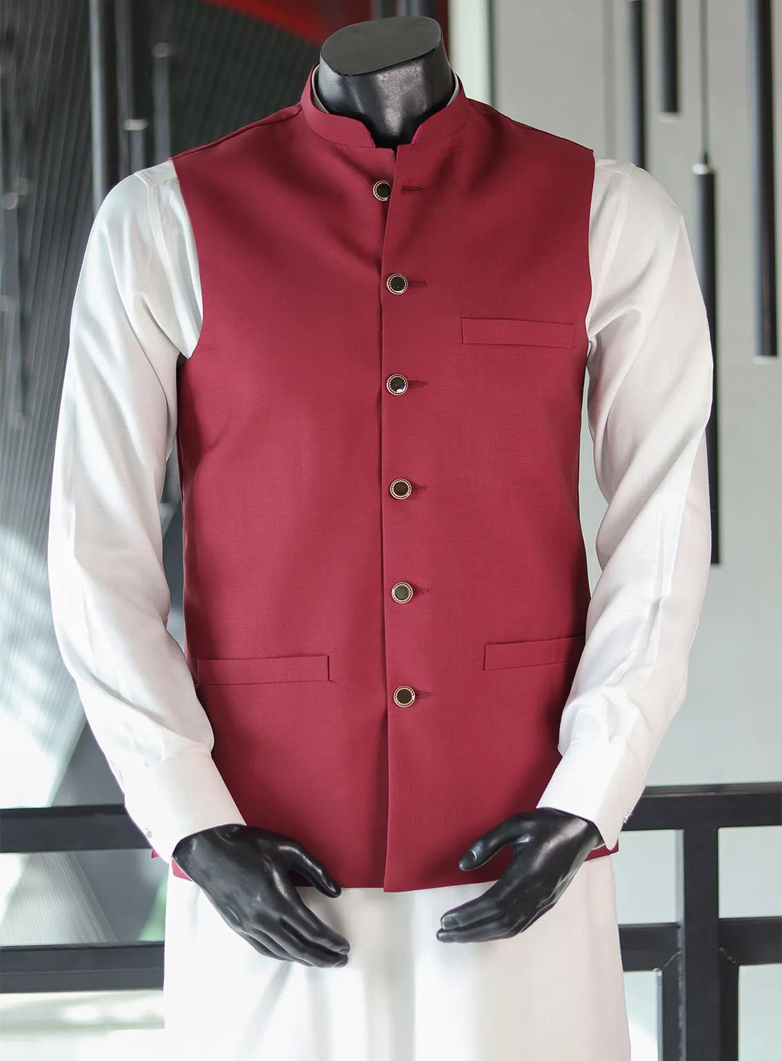 Royal Fashion Men Waistcoat Stitched RF24WC D-1042934-426-M