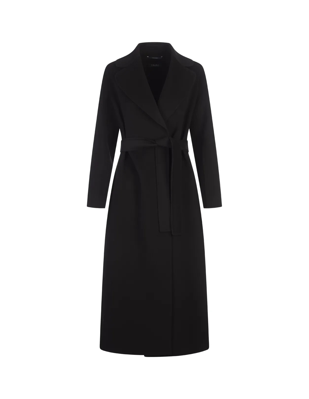 S MAX MARA Black Poldo Long Coat