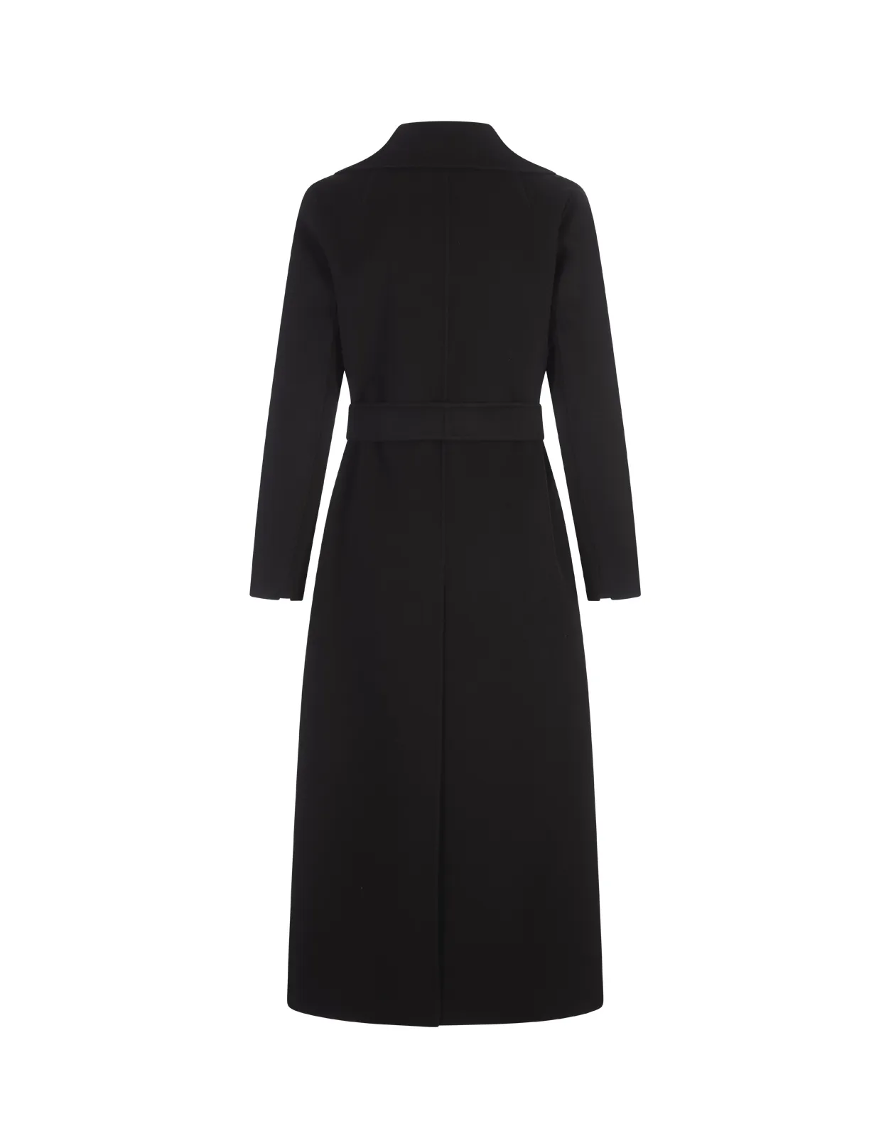 S MAX MARA Black Poldo Long Coat