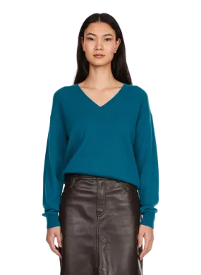 Saison 1865   Cashmere V-neck jumper - Green