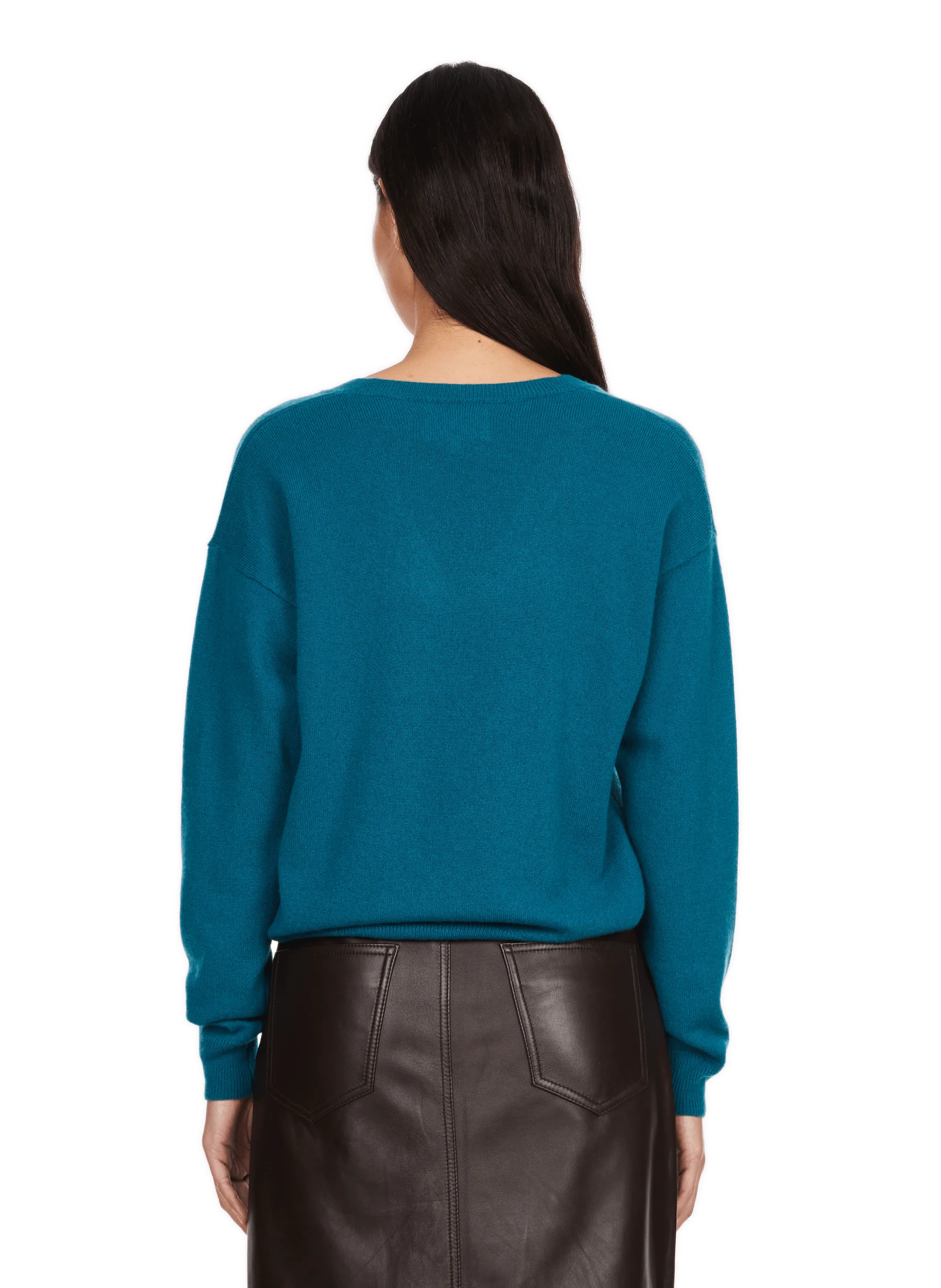 Saison 1865   Cashmere V-neck jumper - Green