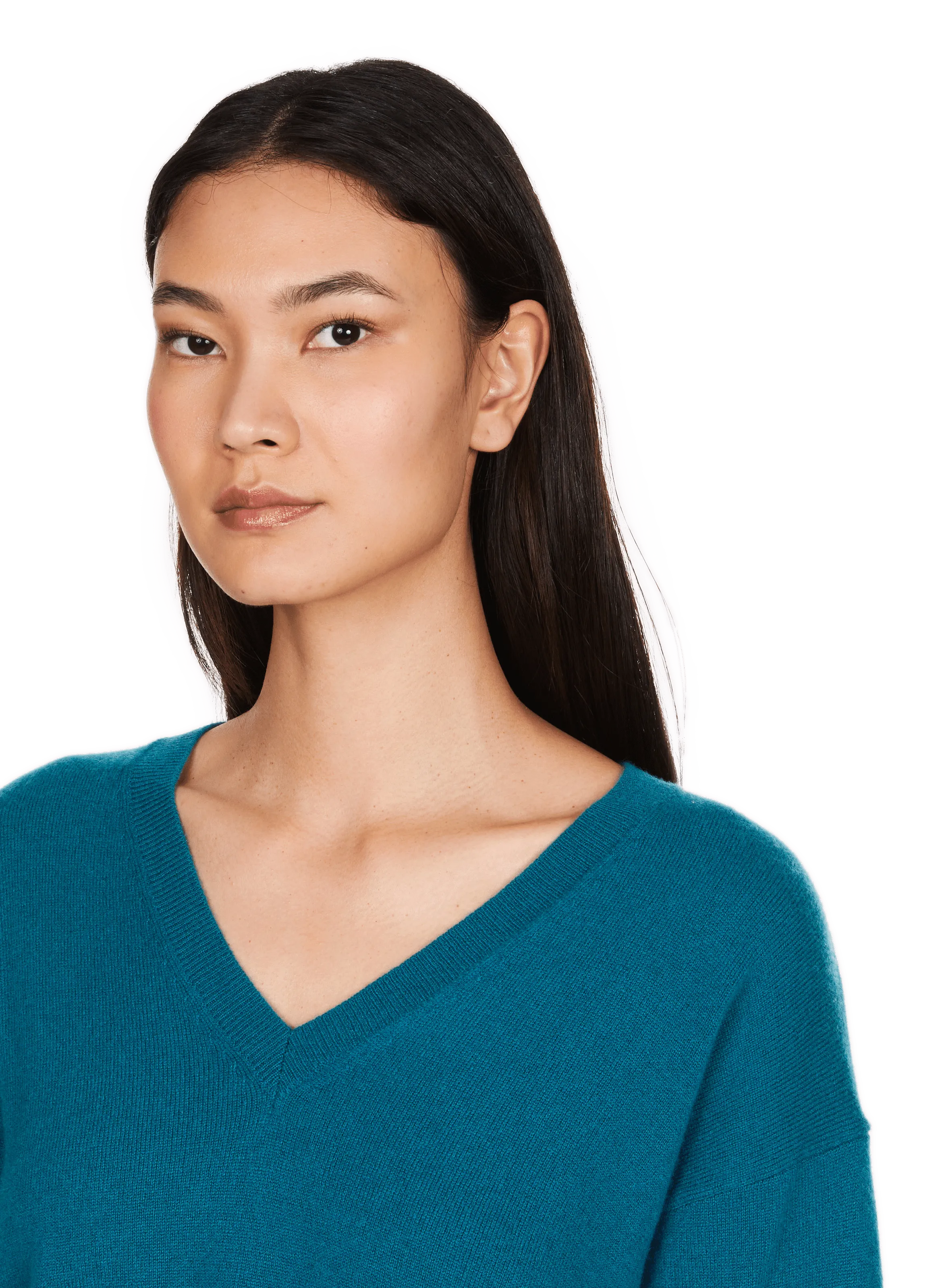 Saison 1865   Cashmere V-neck jumper - Green