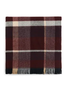 Saison 1865  Check scarf  - Red