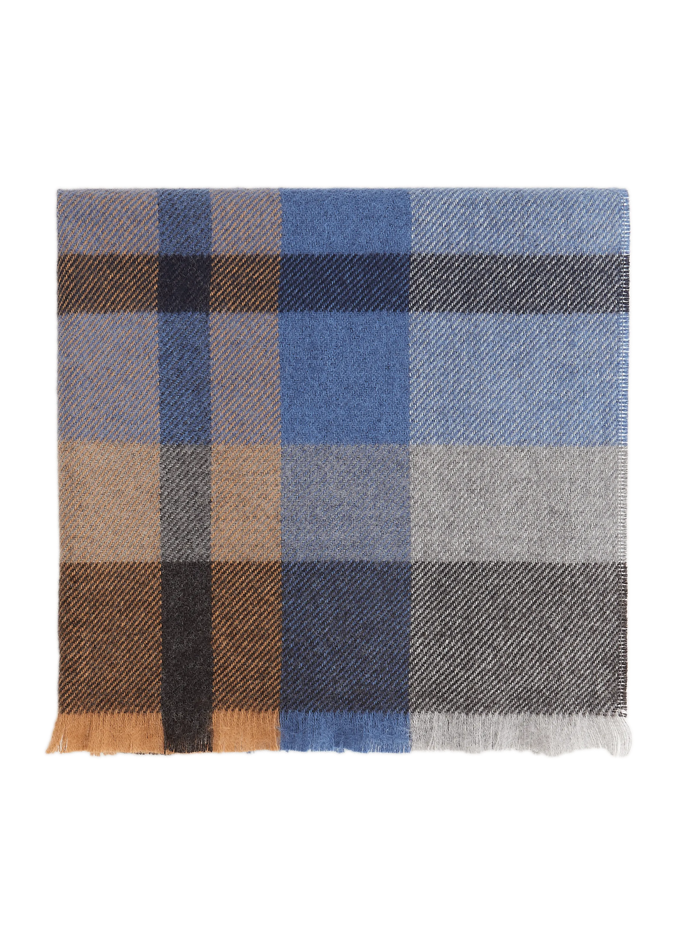 Saison 1865  Wool-blend scarf  - Blue