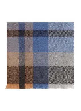 Saison 1865  Wool-blend scarf  - Blue