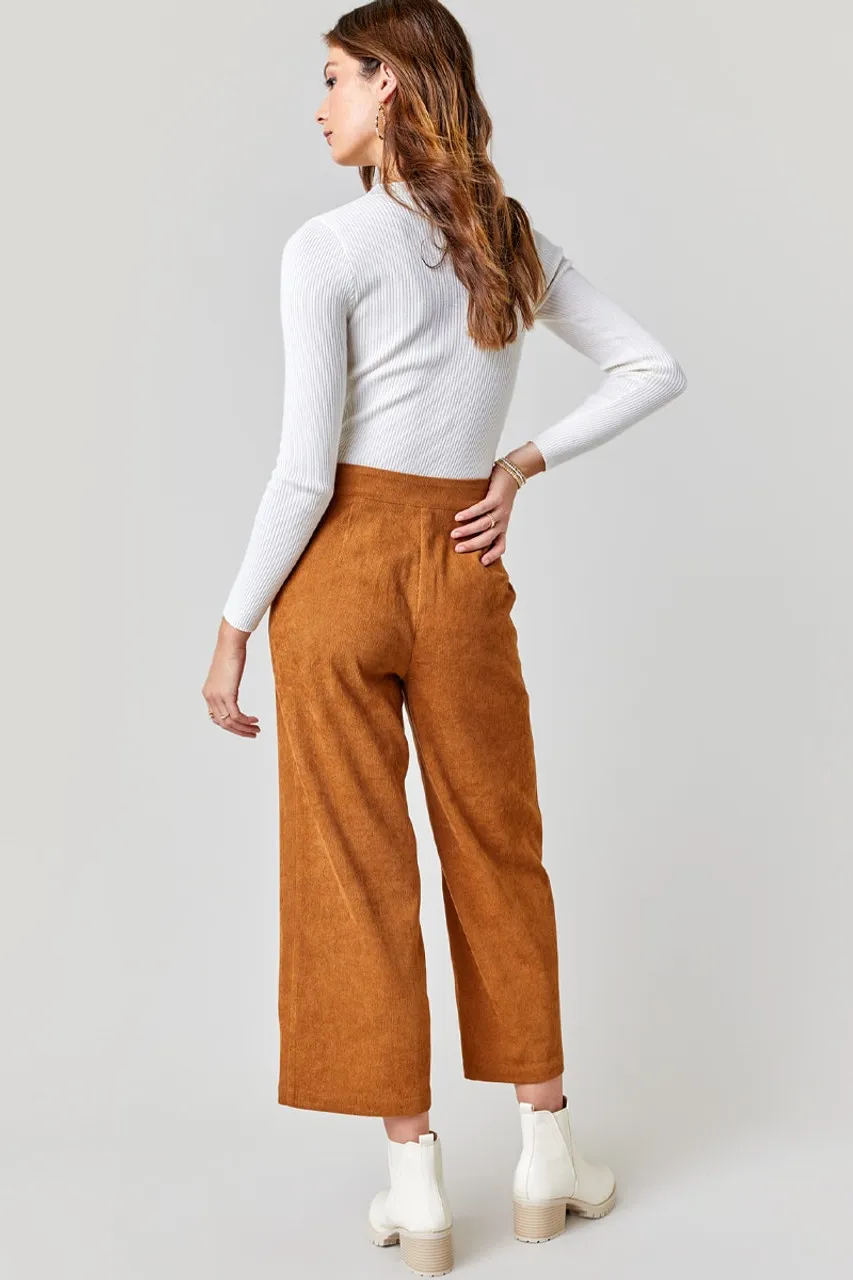 Samantha Button Front Culottes