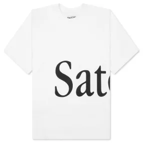 Satoshi Wrap-Around Tee - White