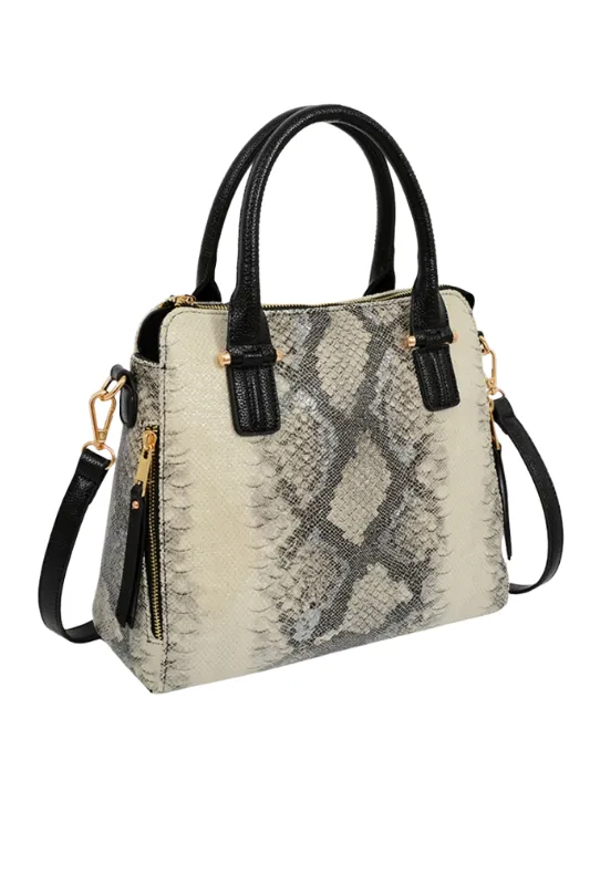 Serpico Snakeskin Satchel