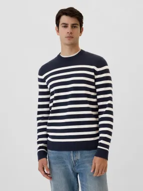 Stripe Crewneck Sweater