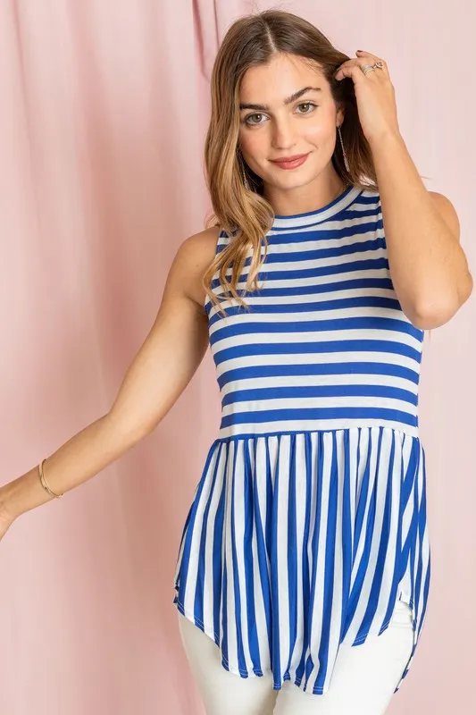 Susan Striped Tank Top - 5 Colors