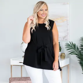 Sweet And Sincere Top, Black