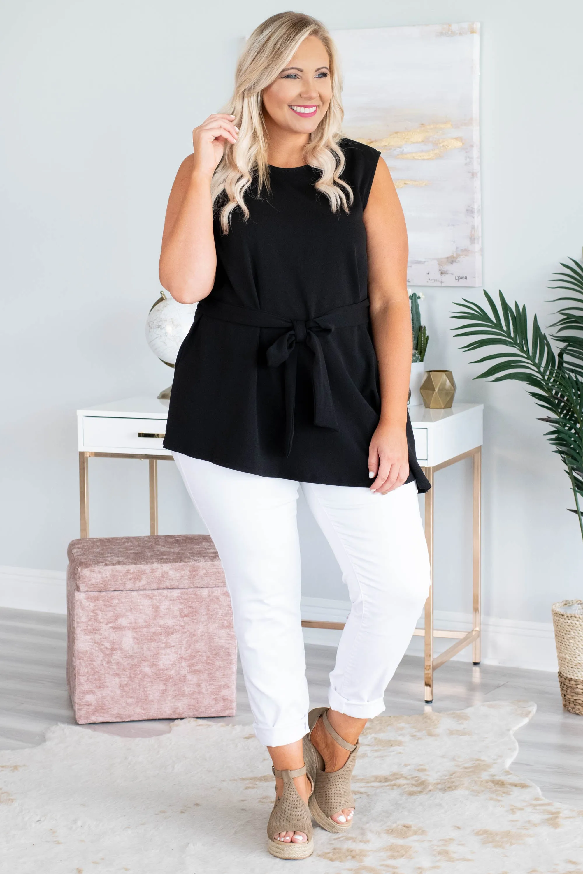 Sweet And Sincere Top, Black