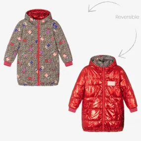 Teen Girls Reversible Logo Coat