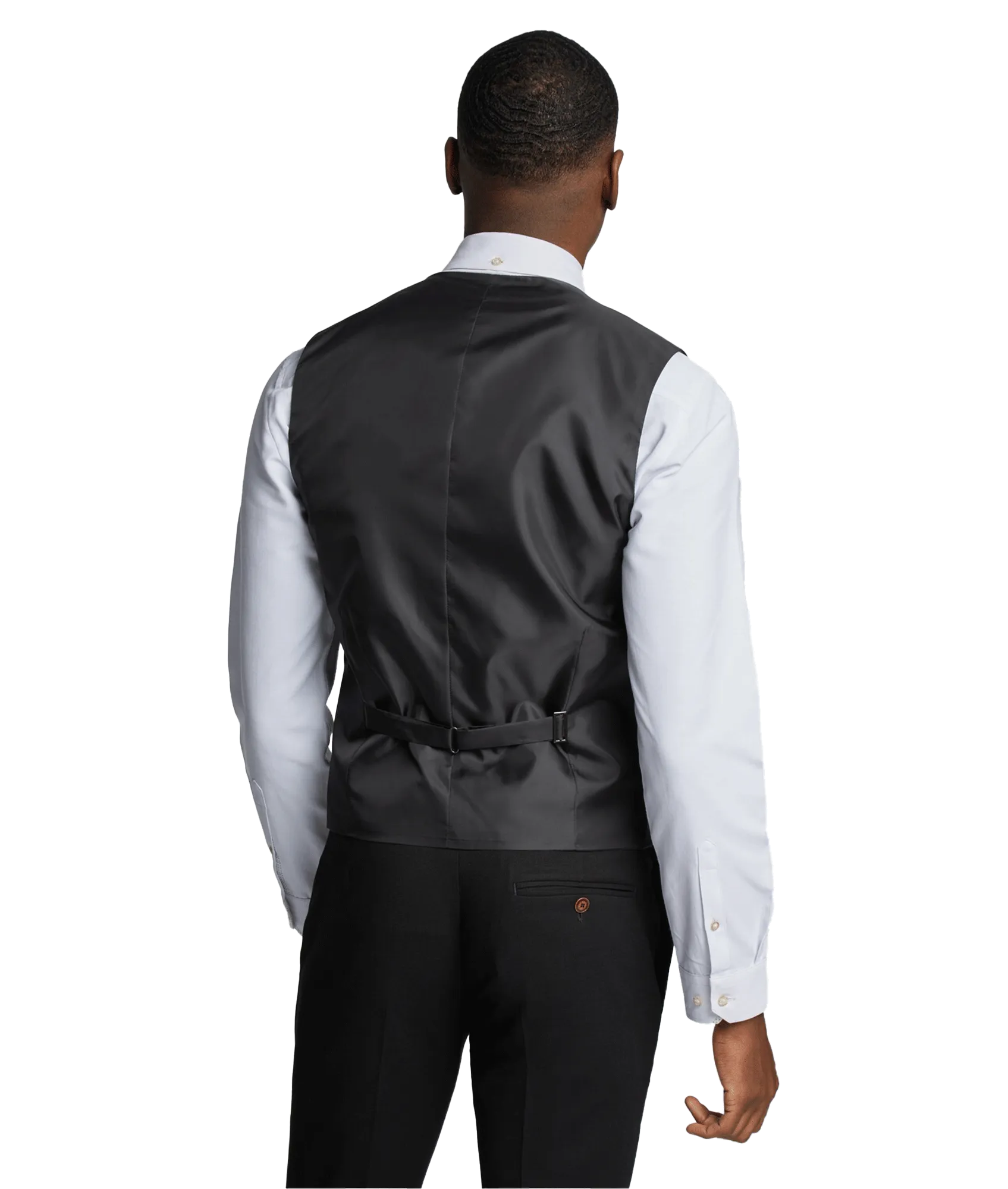 Texture Waistcoat - Black