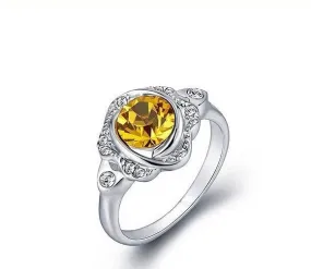 The majestuous citrine ring