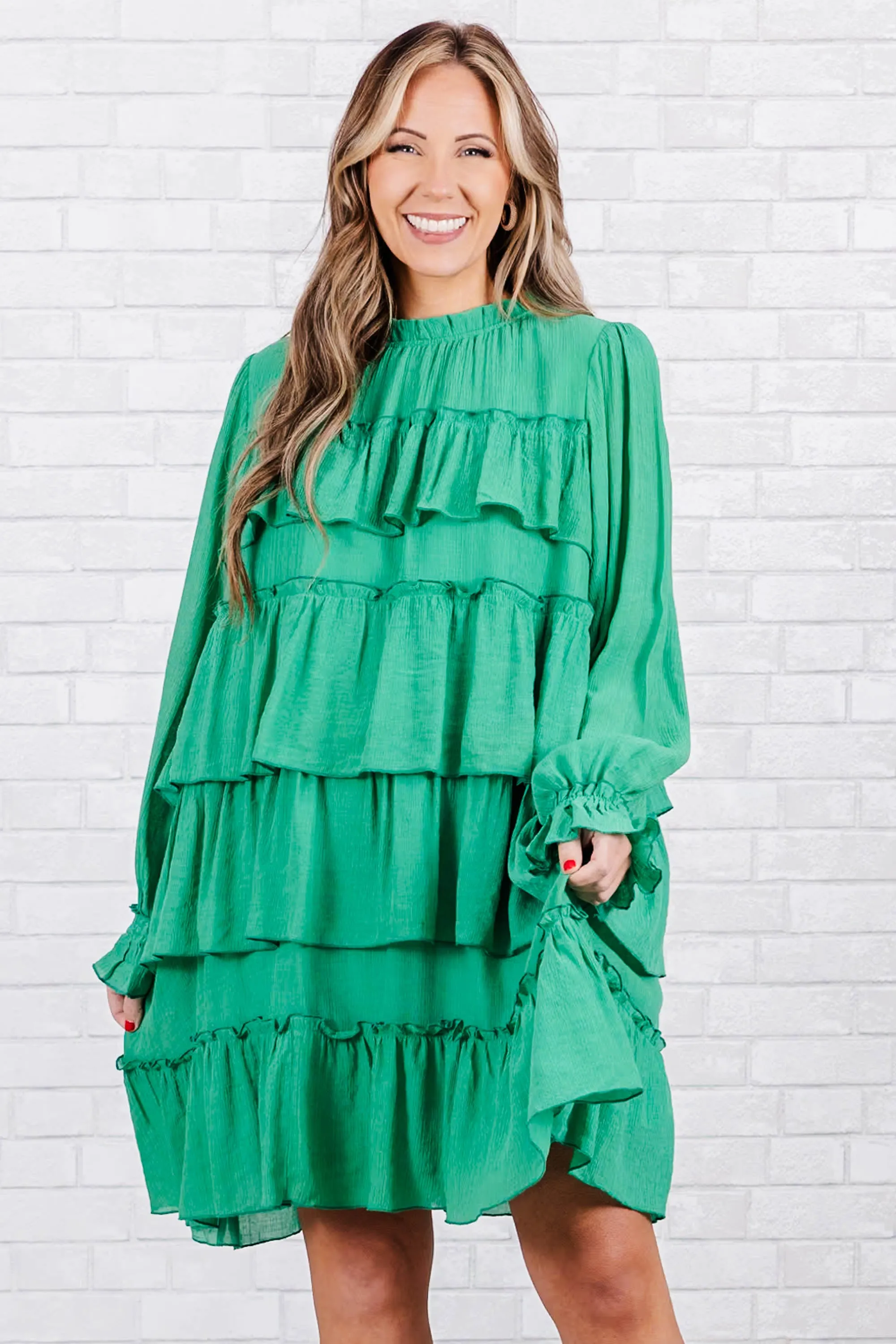 There Is Beauty In Everything Dress, Green