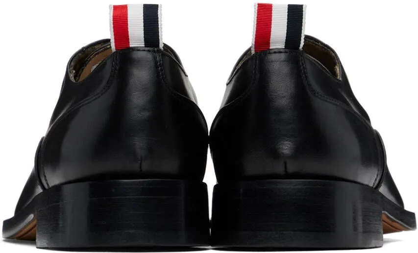 Thom Browne Black Cap Toe Oxfords