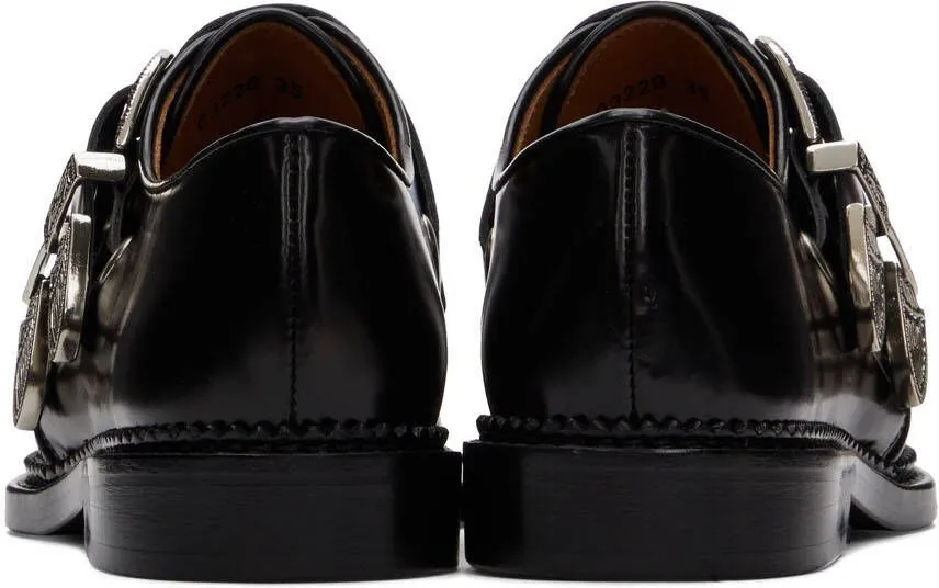 Toga Pulla SSENSE Exclusive Black Western Oxfords