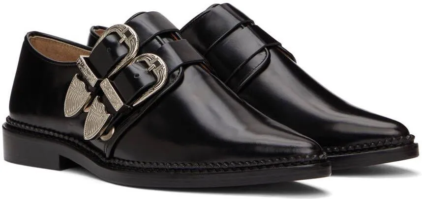 Toga Pulla SSENSE Exclusive Black Western Oxfords