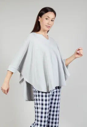 V Neck Tunic in Perle