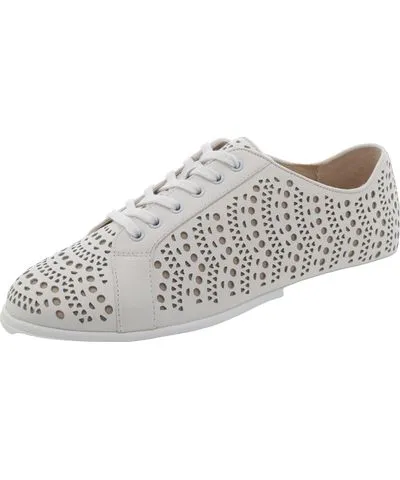 Vaneli Sport Laren Womens Faux Leather Lace-Up Oxfords